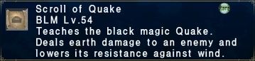Scroll of Quake
