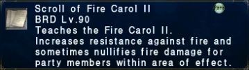 Scroll of Fire Carol II