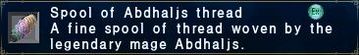 Spool of Abdhaljs thread