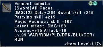 Eminent scimitar